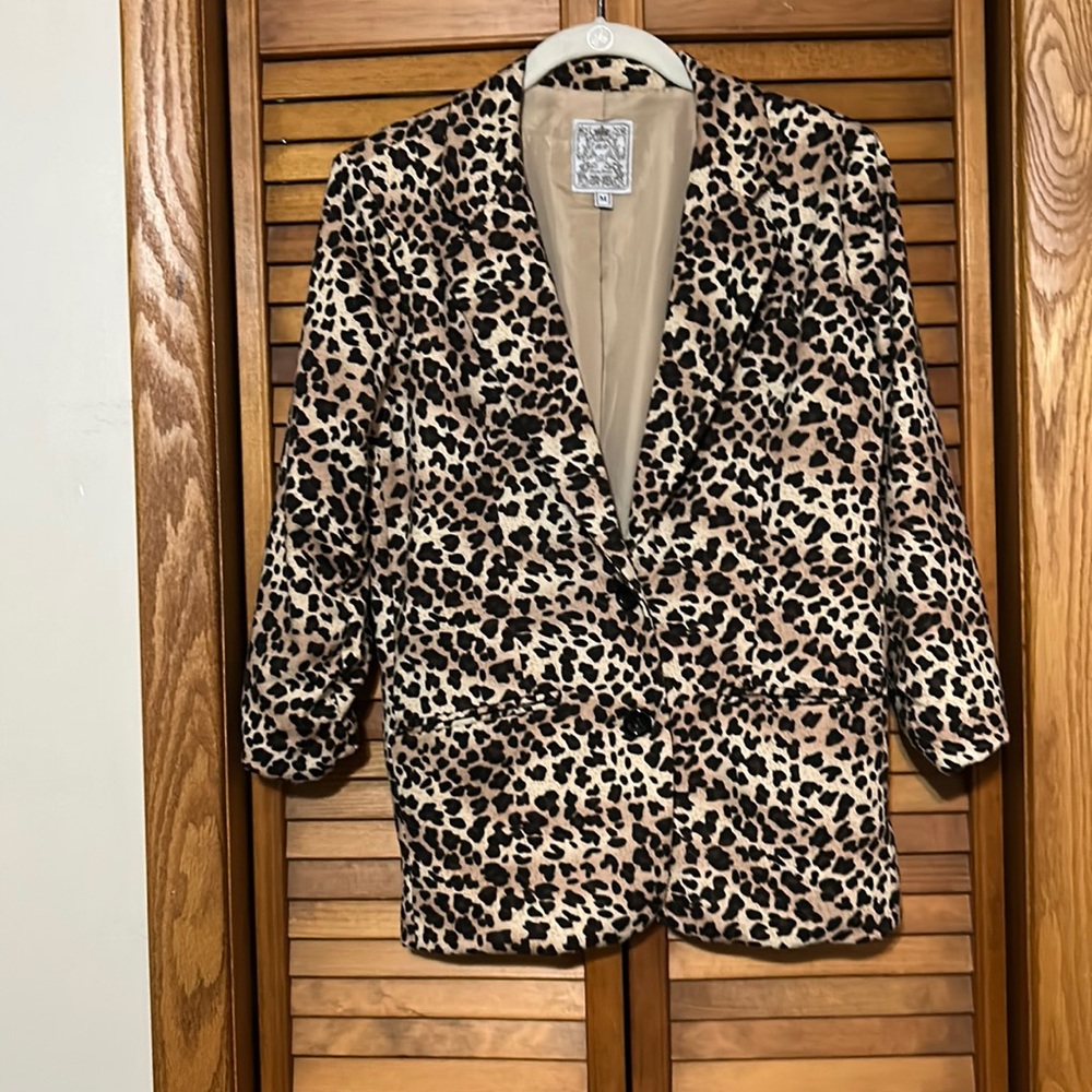 Printed Blazer